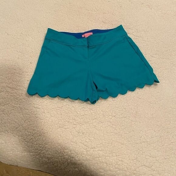 Isaac Mizrahi Sz 4 Scalloped Shorts Isaac Mizrahi - Picture 13 of 13